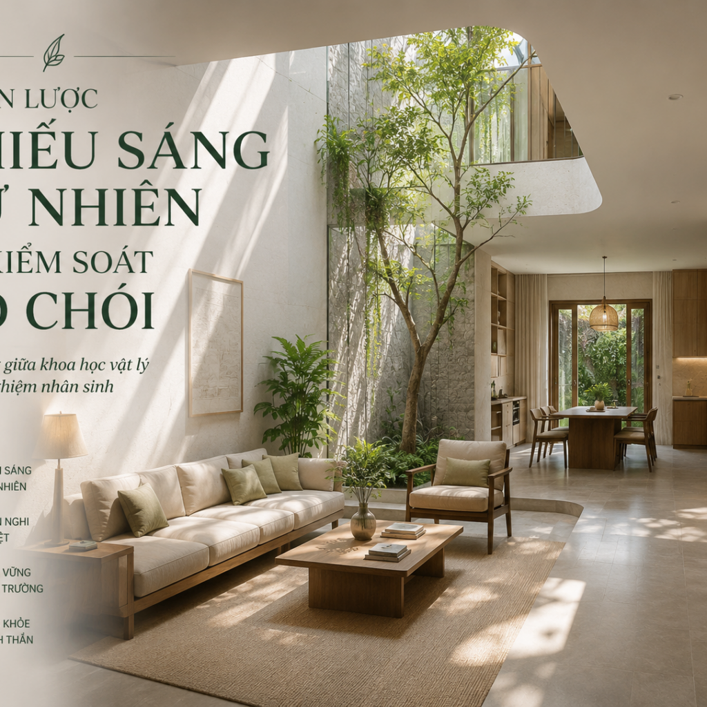 Chiến lược Chiếu sáng tự nhiên và Kiểm soát độ chói.