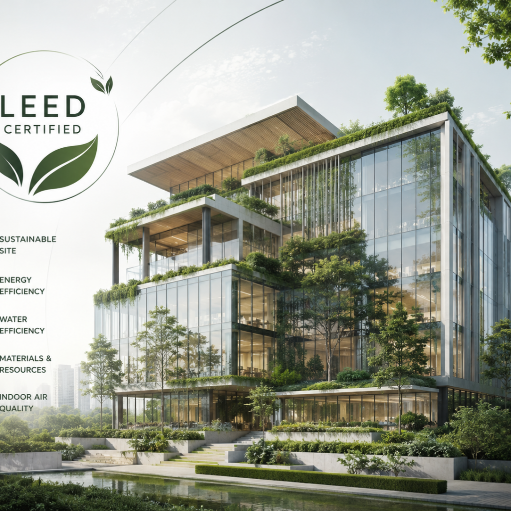 Hệ Thống Chứng Nhận LEED Và Tầm Ảnh Hưởng Toàn Cầu Trong Kiến Trúc Xanh