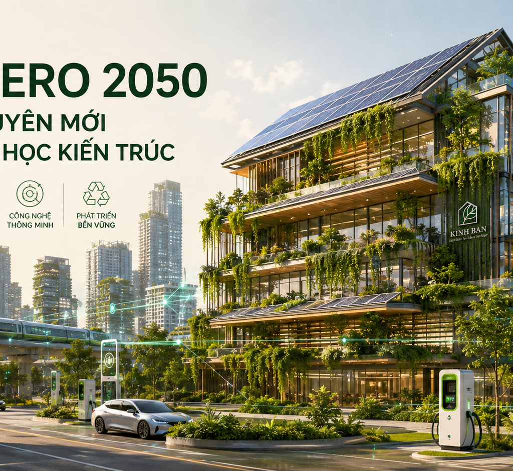 Lộ Trình Net Zero 2050 Và Kỷ Nguyên Mới Của Khoa Học Kiến Trúc