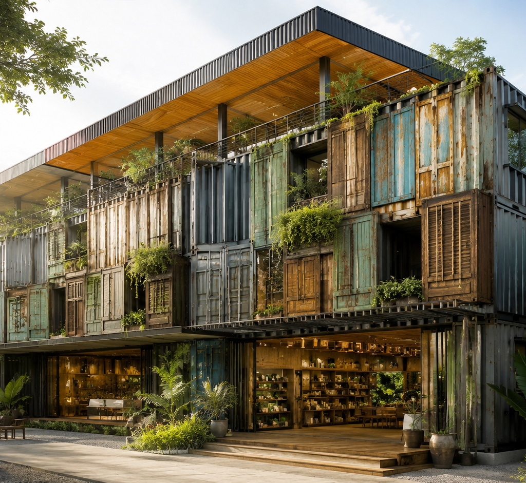 Upcycling Trong Kiến Trúc